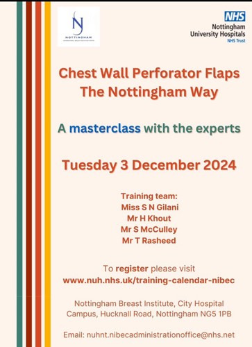 Chest Wall Perforator Flaps Masterclass